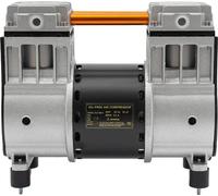 Tête de pompe de compresseur d'air, 220V 980W, moteur en cuivre pur, silencieux, argent, pour la réparation automobile, l'électronique & la construction mécanique
