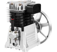 Tête de pompe de compresseur dair 3 pouces, débit 250 lmin, pression maximale 0,8 MPa, moteur de 2,2 kW, avec filtre à air et silencieux, débit de refoulement 66 galmin