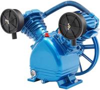 Tête de pompe de compresseur dair bicylindre en V en fonte, remplacement mono-étagé avec 2 pistons, 8,8 CFM, 115 psi
