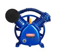 Tête de pompe de compresseur d'air VEVOR, 5,5 CV, 5,75 CFM à 90 PSI, tête de pompe à piston de compresseur d'air lubrifié à l'huile, à deux cylindres, remplacement de pompe de compresseur d'air de typ