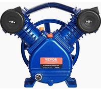 Tête de pompe pour compresseur d'air 3 HP 6,25 CFM à 90 PSI Tête de pompe à piston à 2 cylindres
