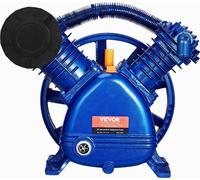 Tête de pompe pour compresseur d'air 5,5 HP 5,75 CFM à 90 PSI Tête de pompe à piston à 2 cylindres
