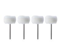 Tête de ponçage en feutre de 3mm, Mini brosse de polissage, 1 à 10 pièces(4PCS)