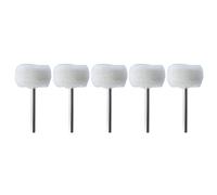 Tête de ponçage en feutre de 3mm, Mini brosse de polissage, 1 à 10 pièces(5PCS)