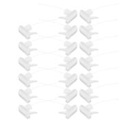 Tête de Pulvérisation à Gâchette 28/410 en Plastique 20 Pièces | Embout de Rechange, Jet Fin et Régulier, pour Plantes, la Cuisine et Salle de Bain