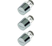 Tête de radiateur thermostatique Honeywell Home Thera-5, raccord M30 x 1,5, de Couleur Blanche/chromée (Lot de 3)