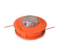 Tête de rechange en nylon et aluminium pour tondeuse avec bobine à 2 lignes, conçue pour être compatible avec les outils de coupe de gazon standard