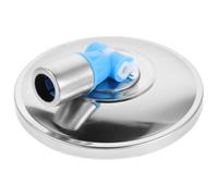 Tête de Rechange pour Balai Rotatif en Acier Inoxydable, Base Ronde | Pièce Détachée Argentée, Design Rotatif Stable, pour Entretien Quotidien des Sols Carrelés et Usage Domestique