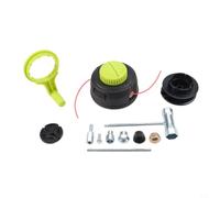 Tête de rechange pour débroussailleuse P2009 RY15523A RY15523AVNM modèles M8 x 1,25 filetage T35 Kit de ligne de gazon en plastique robuste Installation simple Outil de bordure de pelouse