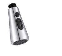 Tête de rechange pour robinet de cuisine à 3 modes - Buse de pulvérisation à 3 fonctions compatible avec Moen - Tête de rechange avec bouton de rinçage haute pression - Pour robinet de cuisine et