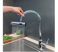 Tête de Robinet - AQUASPIN - Rotative 360° - 4 en 1 - 4 Modes d'Eau - Économie d'Eau