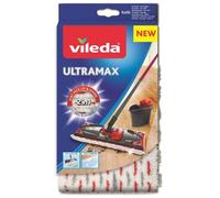 Tête de serpillière Vileda 350 mm Rouge Blanc Fibre