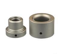 Tête de soudage de tuyau PPR 20 mm, 25 mm, 32 mm, pièce de soudeur à chaud pour tubes pour la fusion en alliage d'aluminium, tête non filière pour plomberie (25 mm)