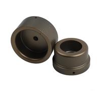 Tête de soudage PPR 40 mm, 50 mm, 63 mm, matrice de prise chaude pour tube en polyéthylène haute densité PB pour soudeur à fusion Construction en aluminium robuste (63 mm)
