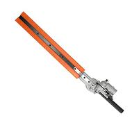 Tête de taille-haie à double tranchant, acier au manganèse 65 haute résistance, alliage d'aluminium, durable et résistant à l'usure, pour tailler les haies, les arbustes, les