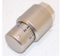 Tête de thermostat design Kermi en acier inoxydable ; ZV00380002