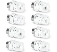 Tête de thermostat - M30 x 1,5 - 7 à 28 °C - Sonde à liquide et protection antigel