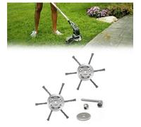 Tête Débroussailleuse Universelle - AUTREMENT - Brosse de désherbage pour Herbes Sauvages - 2, 6 Têtes