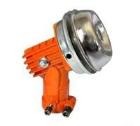 Tête d'engrenage de rechange pour tondeuse à gazon, tube de 26 à 28 mm, alliage d'aluminium épais, résistant aux obstructions, pièces de débroussailleuse, accessoire d'outils de jardin (A)