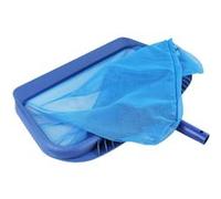 Tête d'épuisette de fond premium bleu pour piscine adaptable sur manche standard ou télescopique G