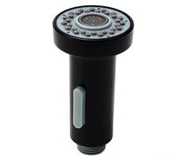 Tête Douche Cuisine ABS Noire G1/2 Double Jet