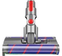 Tête électrique pour le sol, brosse roulante motorisée, plastique ABS, lumière LED, clickdock
