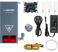 tête laser 20W, longueur d'onde 455nm, modulation TTL/PWM/analogique, LT-4LDS-V2, connecteur EU, faisceau vert