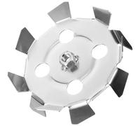 Tête Mélangeuse pour Perceuse Électrique, Acier Galvanisé, Argenté | Portable, Légère et Multifonction, Usage Chantier, pour Enduit et Peinture, Opération Simple