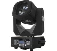 Tête mobile, contrôle DMX, puissance LED 100W, 2pcs 4x25W, prise EU