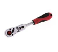 Tête pivotante 1/4" Gedore rouge à 180 degrés et levier de commutation