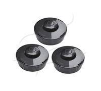 Tête Universelle de Débroussailleuse Tondeuse - Noir - 3pcs - 11,5 cm - 3m - M10 x 1.25 filetage à gauche