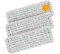 Têtes de rechange pour manches à balai, lot de 3, microfibre et coton