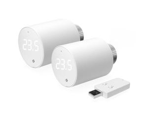 Têtes Thermostatiques Intelligentes Shelly BLU TRV 2 Sans fil pour Radiateur