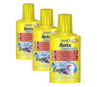 TETRA Betta AquaSafe - Conditionneur d'eau pour Poisson Combattant - 100ml (Lot de 3)