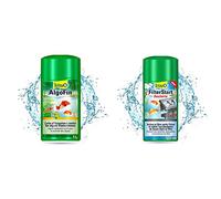 Tetra Pond Algofin - Anti Algue pour Bassin de Jardin - 1L & Pond FilterStart - Mélange de Bactéries Sélectionnées Filtrantes et Nettoyantes pour Eau de Bassin et d’Etang - 500 ML