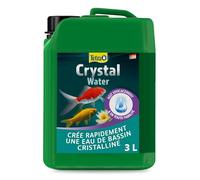 Tetra Pond CrystalWater - Clarificateur d’Eau de Bassin - Favorise une Eau Cristalline - Agglomère et facilite l’élimination des particules en suspension - 3 L