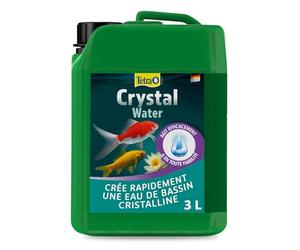 Tetra Pond CrystalWater - Clarificateur d’Eau de Bassin - Favorise une Eau Cristalline - Agglomère et facilite l’élimination des particules en suspension - 3 L