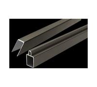Tetzner & Jentzsch GmbH ECOSTECK Set élément d’angle aluminium 32/25 x 20 x 900 mm anthracite début & fin Quantité:1