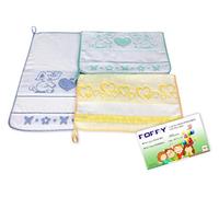 Tex family Lot de 3 Serviettes en Coton Pur avec Toile AIDA à Broder (Set mâle)