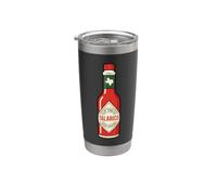Texas Flip Tables Talarico Bouteille de sauce piquante Gobelet isotherme en acier inoxydable double paroi