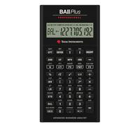 Calculatrice Financière - TEXAS INSTRUMENTS - BA II Plus Pro - Gris - LCD - 5 ETOILES