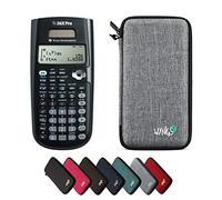 TI-36X Pro MultiView avec Housse de Protection WYNGS incluse Gris Clair - Calculatrice Scientifique - Pack de Base