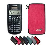 TI-36X Pro MultiView avec Housse de Protection WYNGS incluse Rose - Calculatrice Scientifique - Pack de Base