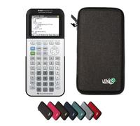 TEXAS INSTRUMENTS CALCUSO Pack économique: TI 83 Premium CE Python Edition Calculatrice Graphique + étui de Protection WYNGS Gris foncé + Garantie étendue de CALCUSO