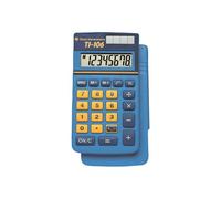 Texas Instruments TI-106 - Calculatrice de poche - 8 chiffres - panneau solaire, pile