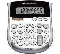 Calculatrice texas instruments bureau ti-1795sv addition soustraction mémoire pile solaire 140x121x26mm 110g