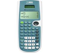 Texas Instruments TI-30XS MultiView calculatrice Poche Calculatrice scientifique Bleu, Blanc - Calculatrices (Poche, Calculatrice scientifique, 16 chiffres, 4 lignes, Batterie/Solaire, Bleu, Blanc)