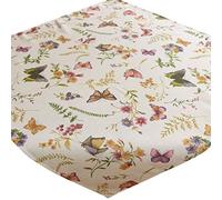 texpot Nappe de 85 x 85 cm - Impression papillon - Printemps - Nappe d'été