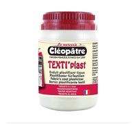 Cléopâtre Colle enduit plastifiant TEX1-250 pour textile 250 g Transparent