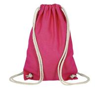 TEXXILLA Lot de 10 sacs d'événement en coton 21 x 29 cm, Rose, 21x29cm | Sac d'événement et de festival au format A4 avec cordons de serrage robustes - Peut être porté comme sac à dos - Cordons